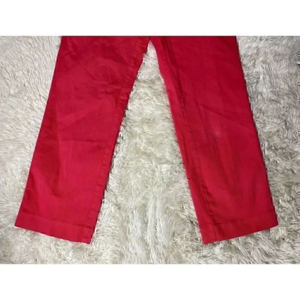 EUC Peach Ann Taylor LOFT Straight Crop Jeans Size 27/5